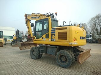 Kolový otočný bagr Komatsu PW 160-10 - 4