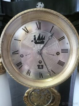 Sloupkové biedermayerské hodiny - 4