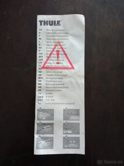 Příčníky ŠKODA by THULE – kompletní, výborný stav - 4