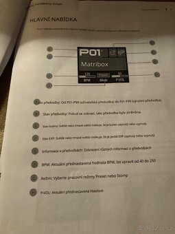 Nabízím Matribox multi-effects processor - 4