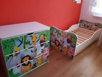 Prodám dětskou postel s komorou - 4