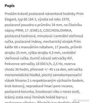 Hodinky Prim - 4