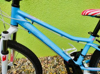 Značkové dětské kolo SUPERIOR 24" (světle modrá) - 4