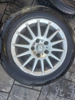 Alu disky R15, 5x114.3, + letni pneu - 4