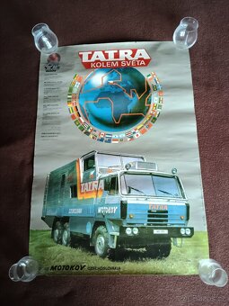 Plakáty TATRA Paříž - Dakar Retro - 4