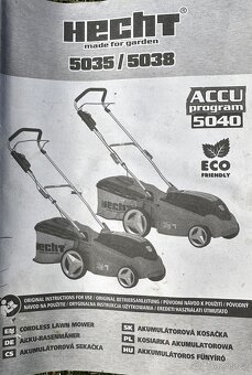 Prodám sekačku Hecht Aku 5035 - 4