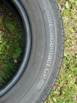 1xNová Letní pneu CONTINENTAL CONTIECOCONTACT CP 195/65 R15 - 4
