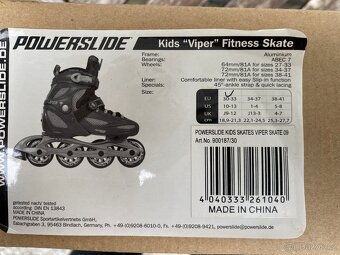 Kolečkové brusle POWERSLIDE, vel. 30 -33 - 4