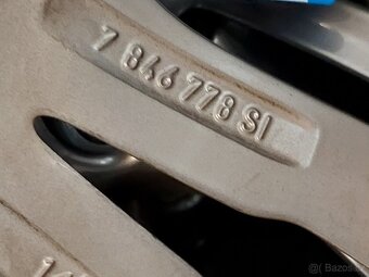 Originál BMW 18" palcové ráfky alu kola 411 - 4