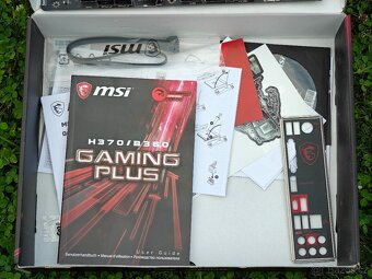 Základní deska MSI B360 GAMING PLUS + CPU i5 9400F - 4