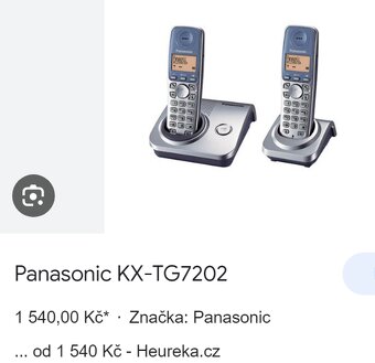 Prodám digitální bezdrátový telefon Panasonic - 4