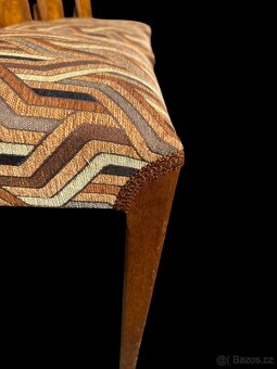 Židle Halabala nové čalounění - 4