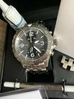 Duochronograf Sinn Diapal 757 UTC GMT - 4