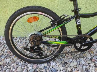 Značkové dětské kolo Superior 20" (černá/žlutá/zelená) - 4