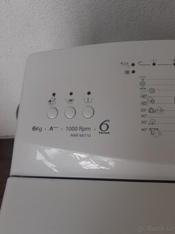 Pračka Whirpool AWE 66710. En tř. A+++. Na 6 kg. 6tý smysl. - 4