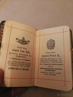 KERN Kandidus Modlitební kniha - Zvonky nebeské, rok 1888 - 4