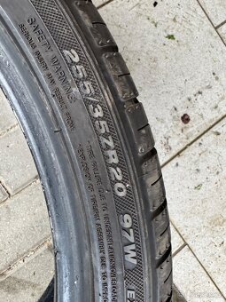 255 35 R20 letní sada 7mm - 4