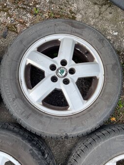 Alu kola Škoda Octavia 5x112 R15 i s pneu - 4