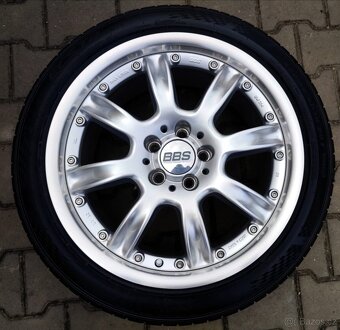 Disky Škoda, VW, Seat, Audi, Mercedes 5x112 R18 originál BBS - 4