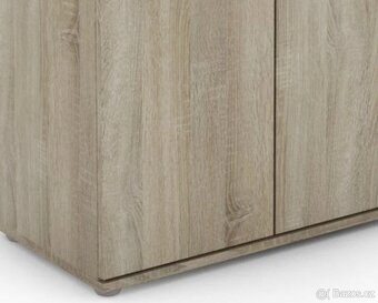 DOVOZ MOŽNÝ policová skříň dub sonoma 70x180x35 cm - 4