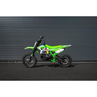 Pitbike Leramotors Thunder 125, poloautomat, 14/12, zelená - 4