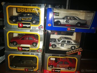 Modely aut 1:43, 1:24, 1:18 - 4