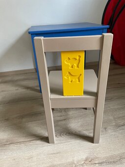 Ikea kritter stoleček a židlička - 4