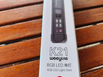 WEEYLITE K21 RGB LED, super přenosné bateriové světlo, nové - 4