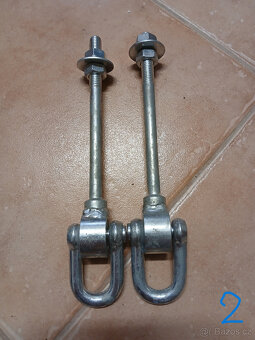 Kotvení houpaček aj: houpačkové háky, objímky, oka, řetězy - 4