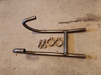 Startovací páka nosič klakson 6V 12V sací trubky - 4