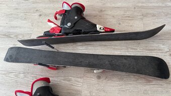 Dětské lyže Atomic 70 cm + vázání Atomic + lyžáky Nordic - 4