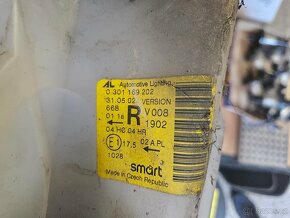 Pravé přední světlo Smart Fortwo 450 facelift - 4