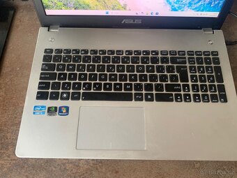 Svižný notebook Asus N56V - 128 GB SSD, 8 GB RAM - 4