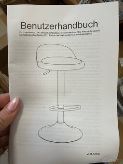 Barové židle 2ks - 4