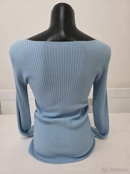 Dámský světle modrý lehký svetr - S - S/M - M - 4