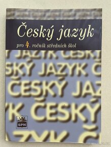 Učebnice:  "Český jazyk", pro 1., 2., 3. a 4.ročník stř.škol - 4