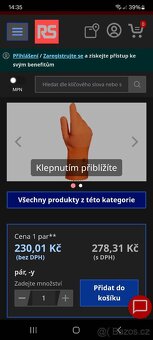 Pracovní gumové rukavice vel.9 - 4