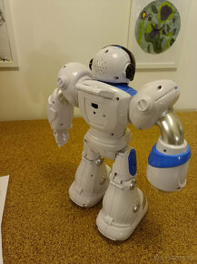 AllToys Robot Robin modro-bílý - 4