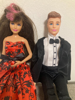 Barbie Mattel a Ken Mattel nevěsta a ženich RŮZNÉ - 4