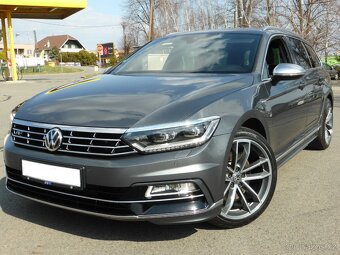 VW PASSAT TDI 176kW R-line DSG Tažné Webasto ACC DCC ALU19 - 4