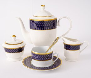Zepter Porcelán Cobalt Royal kompletní set pro 12 osob - 4
