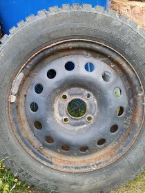 Prodám zimní kola na ford focus 4×108 185,65,15 - 4