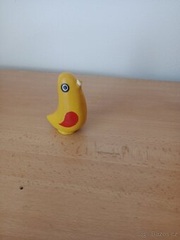 Retro hračky, zajíc, liška, ptáček - 4