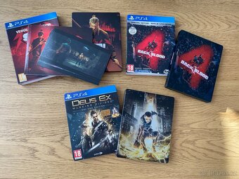 Steelbook artbook - obsahují hry - 4