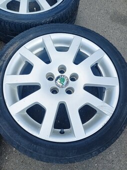 ALU kola Spider R16 Fabia RS - 4