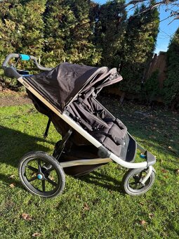 Thule Urban Glide 2 Double + hluboká korba + příslušenství - 4