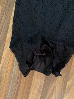 Nové černé krajkové šaty, vel XS, CA, Yessica - 4