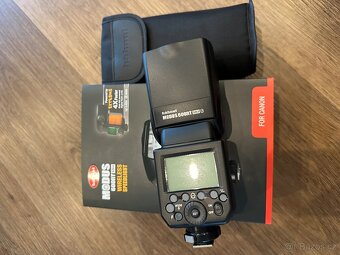 Fotoparát - Canon EOS 250D + 18–55 IS STM + externí blesk Hä - 4