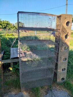 Prodám 6 bateriových klecí pro domácí mazlíčky. - 4