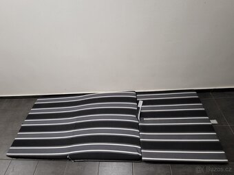 matrace 191x69x9, černý potah - 4